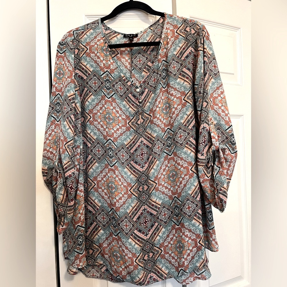 BUNDLE of 3 🌼 Sami & Jo, CJ Banks, Maggie Barnes Bundle of 3 2X Blouses